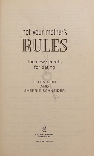 Cover for Not your mother's rules