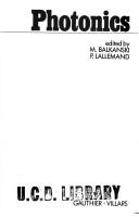 Cover for Photonics