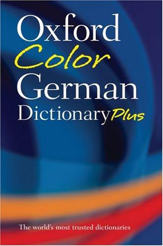 Cover for Oxford Color German Dictionary Plus