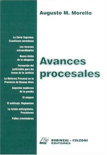 Cover for Avances Procesales