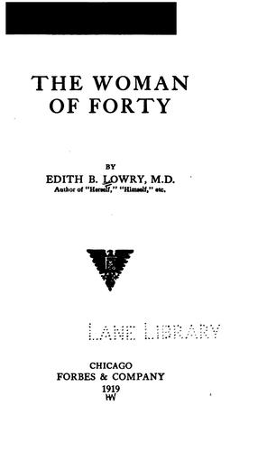 Cover for The Woman of Forty