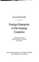 Cover for Foreign enterprise in developing countries