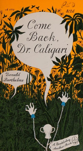 Cover for Come back, Dr. Caligari