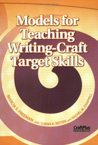 Cover for Models for teaching writing-craft target skills