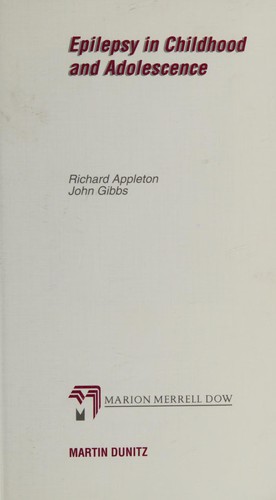 Cover for Epilepsy Child&Adol-Merrell