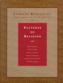 Cover for Student Resources, Maps, Chronologies, and Glossary for Patterns of Religion