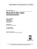 Cover for Proceedings of biomedical fiber optic instrumentation