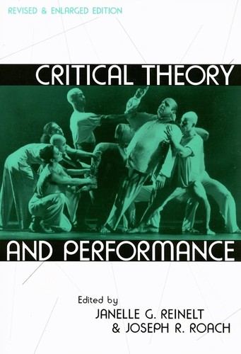 Cover for Critical Theory and Performance