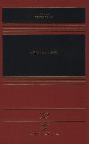 Cover for Family Law (Casebook)