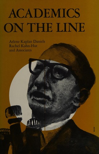 Cover for Academics on the line