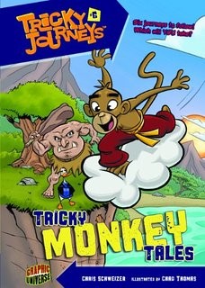 Cover for Tricky Monkey tales