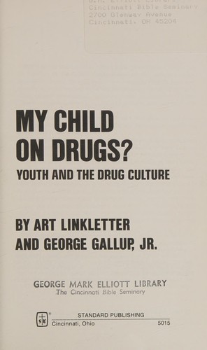 Cover for My child on drugs?