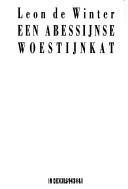 Cover for Een Abessijnse woestijnkat