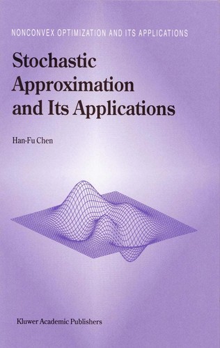 Cover for Stochastic approximation and its applications