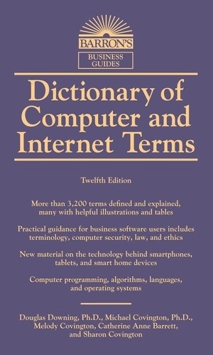 Cover for Dictionary of computer and Internet terms