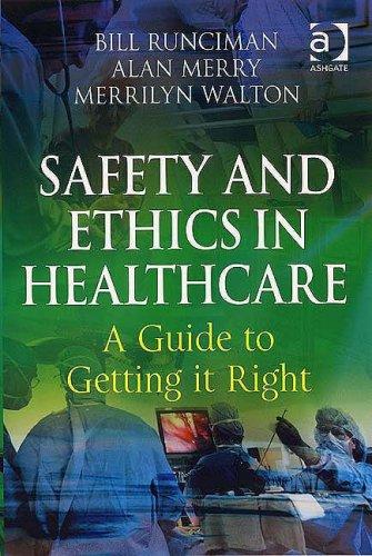 Cover for Safety and Ethics in Healthcare
