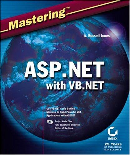 Cover for Mastering ASP.NET with VB.NET