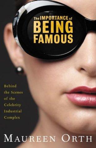 Cover for The importance of being famous
