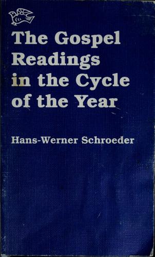 Cover for The gospel readings in the cycle of the year