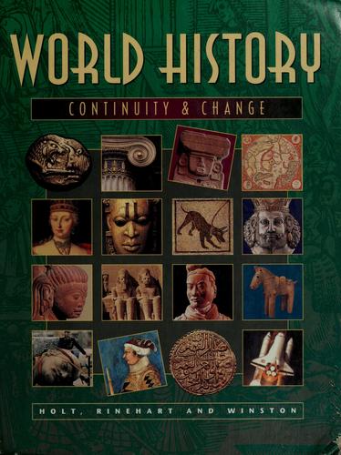 Cover for World history