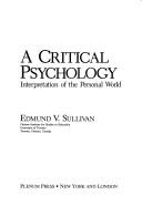 Cover for A critical psychology