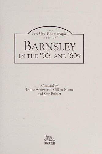 Cover for Barnsley in the 50's and 60's