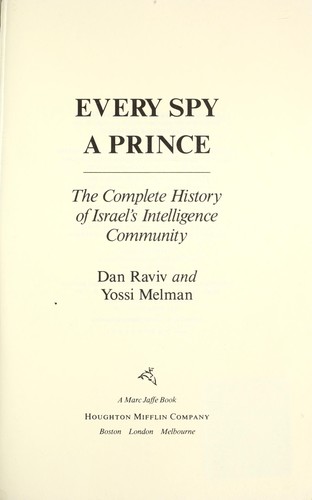 Cover for Every Spy a Prince
