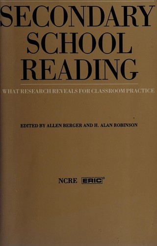 Cover for Secondary School Reading