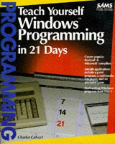 Cover for Teach yourself Windows programming in 21 days