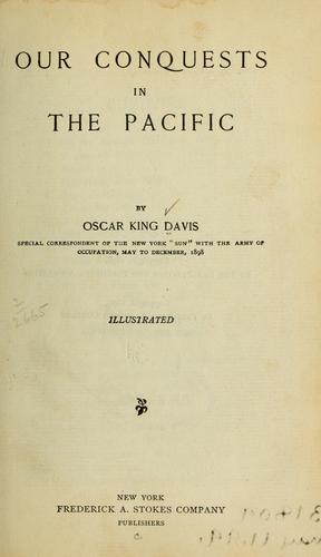 Cover for Our conquests in the Pacific