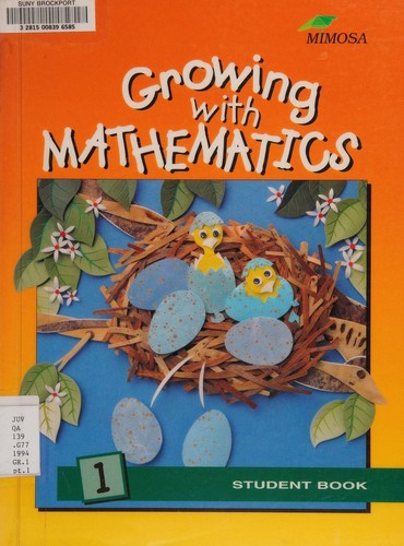 Cover for Mimosa Growing with Mathematics Student Book1