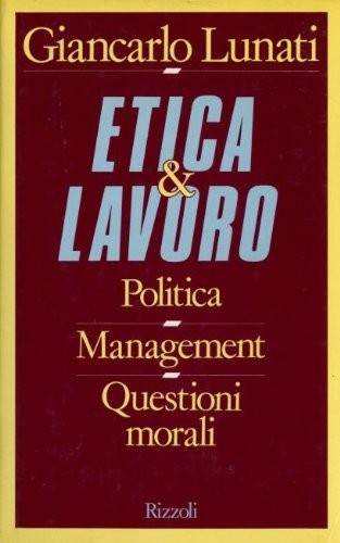 Cover for Etica & lavoro