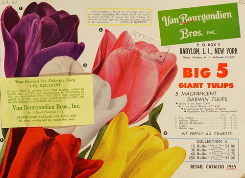 Cover for Retail catalog 1955