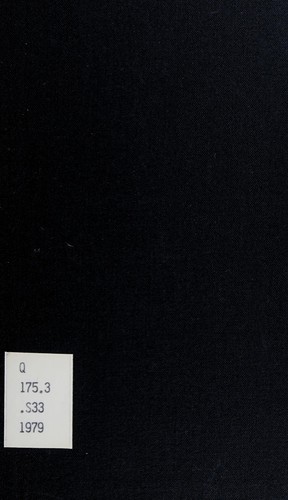 Cover for Scientific models and man