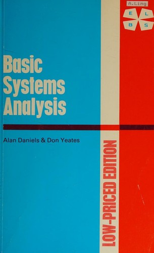 Cover for Basic systems analysis
