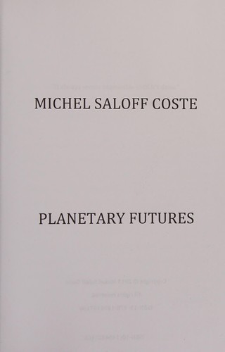Cover for Planetary Futures