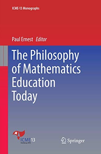 Cover for The Philosophy of Mathematics Education Today