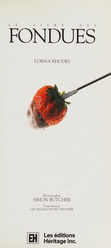 Cover for Livre des Fondues