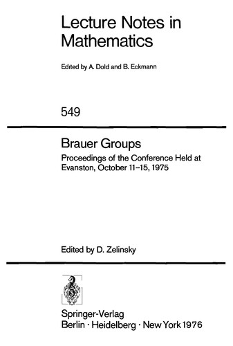 Cover for Brauer groups