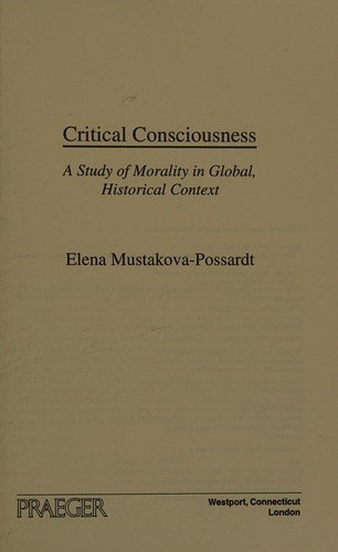 Cover for Critical consciousness