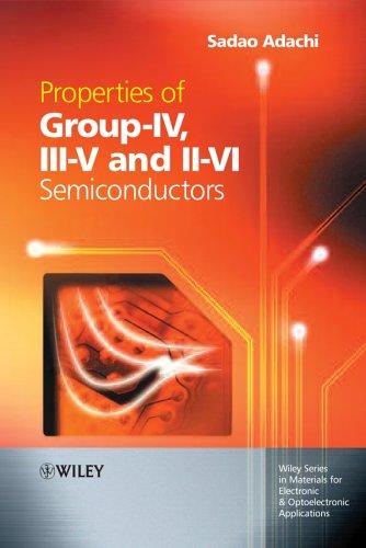 Cover for Properties of group-IV, III-V and II-VI semiconductors