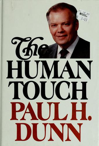 Cover for The human touch