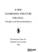 Cover for A new governance structure for OCLC
