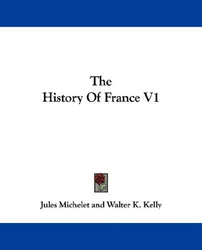 Cover for The History Of France V1