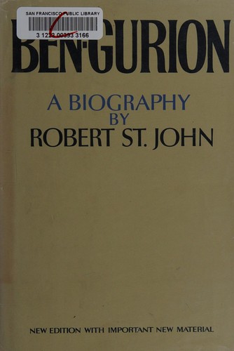 Cover for Ben-Gurion