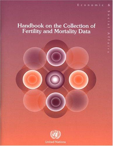 Cover for Handbook on the collection of fertility and mortality data