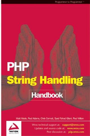 Cover for Php String Handling Handbook