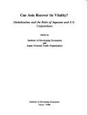 Cover for Can Asia recover its vitality?