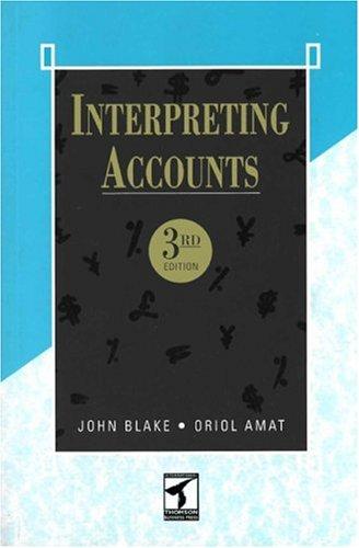 Cover for Interpreting accounts