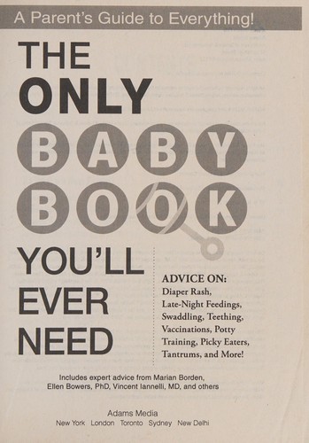 Cover for Only Baby Book You'll Ever Need